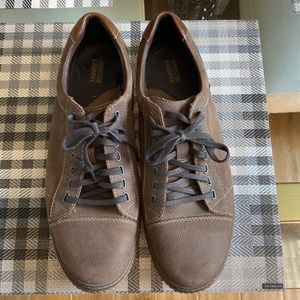 Johnston & Murphy 25-2346 Wallace Brown Cap Toe Oxford Shoes Men's US 11M